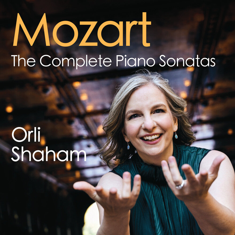 the album cover for Orli Shaham - Mozart: The Complete Piano Sonatas