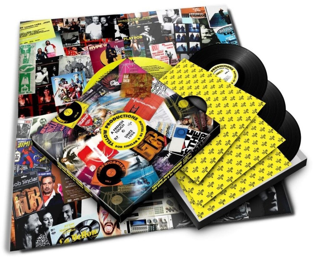 the album cover for Yellow Productions: Bob Sinclar & Dj Yellow / Var - Yellow Productions: Bob Sinclar & Dj Yellow / Var