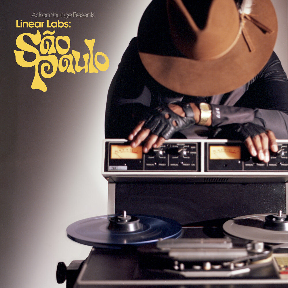the album cover for Adrian Younge - Adrian Younge Presents Linear Labs Sao Paulo