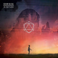 the album cover for ODESZA - In Return - (10 Year Anniversary Edition) [Red and Yellow marbled 2LP]