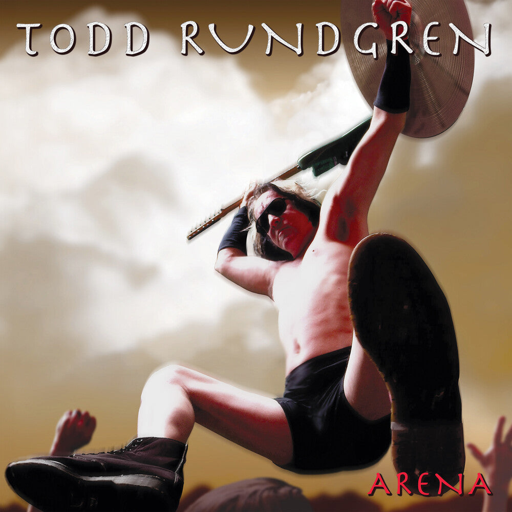 the album cover for Todd Rundgren - Arena [Colored Vinyl] (Gol) [Reissue]