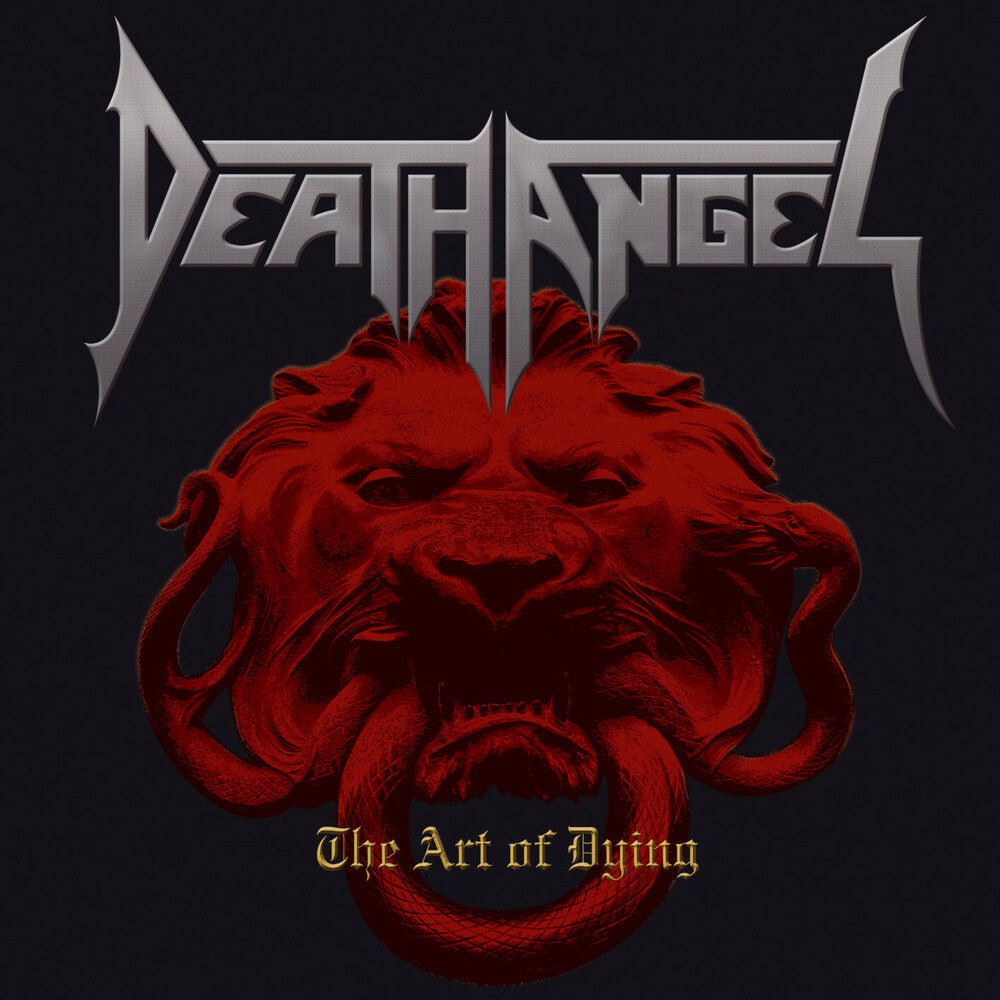 the album cover for Death Angel - Art Of Dying - Trans Yellow [Colored Vinyl] (Gate) (Ylw)