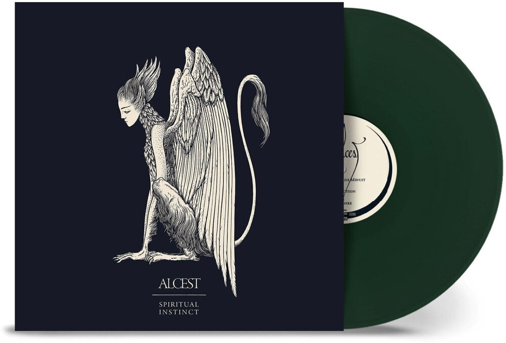 the album cover for Alcest - Spiritual Instinct - Green [Colored Vinyl] (Grn)