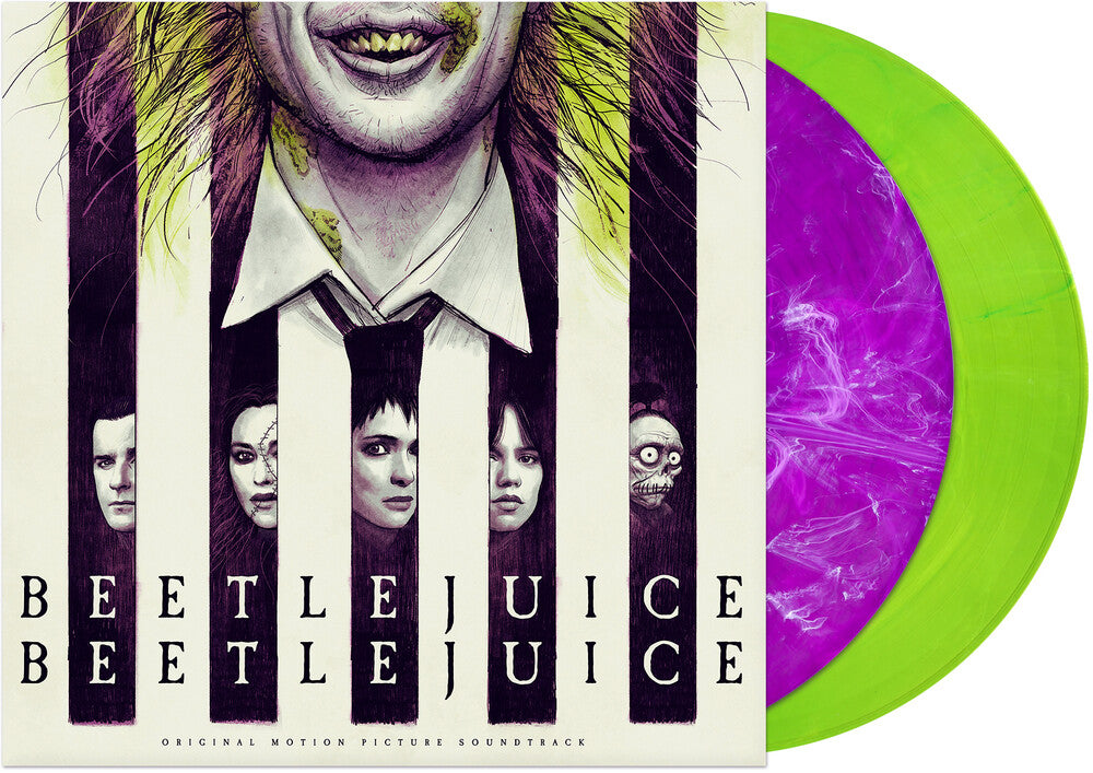 the album cover for Beetlejuice Beetlejuice - O.S.T. (Colv) (Gate) - Beetlejuice Beetlejuice - O.S.T. [Colored Vinyl] (Gate)