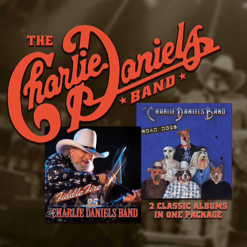the album cover for Charlie Daniels - Fiddle Fire And Road Dogs