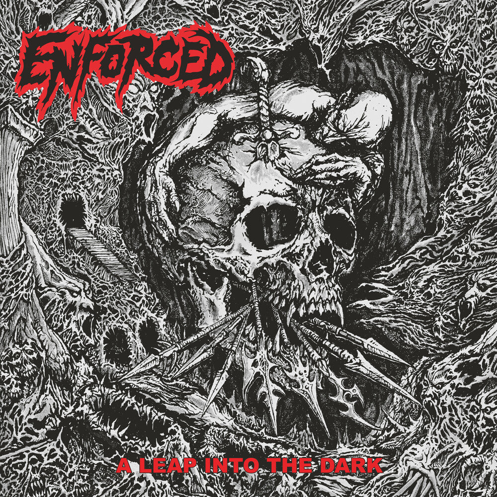 the album cover for Enforced - Leap Into The Dark