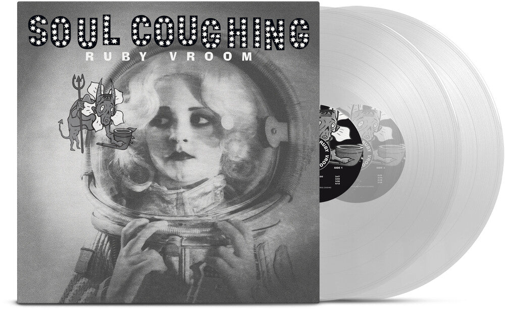 the album cover for Soul Coughing - Ruby Vroom - 30th Anniversary [Indie Exclusive Clear 2 LP]