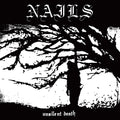 the album cover for Nails - Unsilent Death