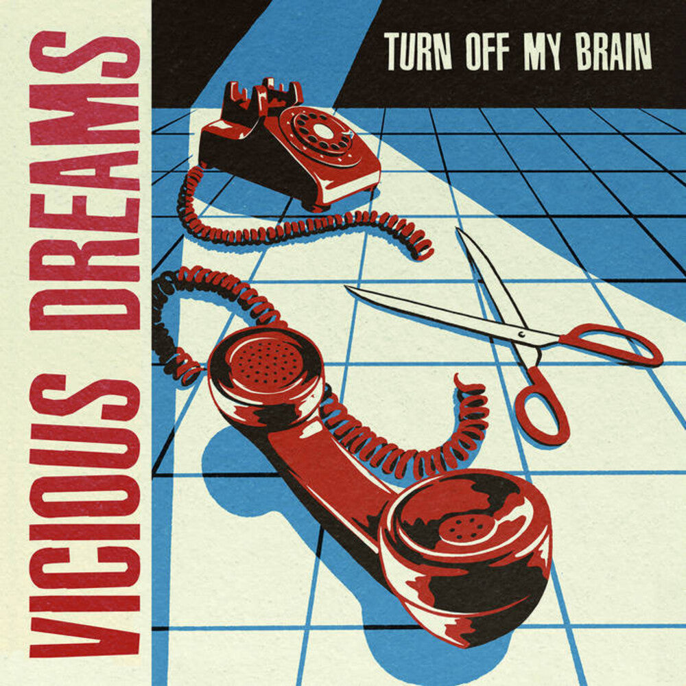 the album cover for Vicious Dreams - Turn Off My Brain