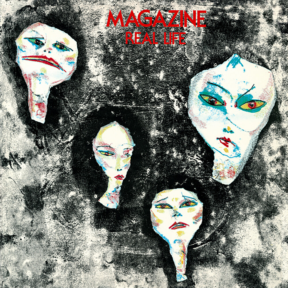 the album cover for Magazine - Real Life - Red [Colored Vinyl] (Red) [Reissue]