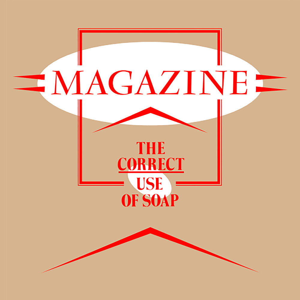 the album cover for Magazine - Correct Use Of Soap - White [Colored Vinyl] (Wht) [Reissue]