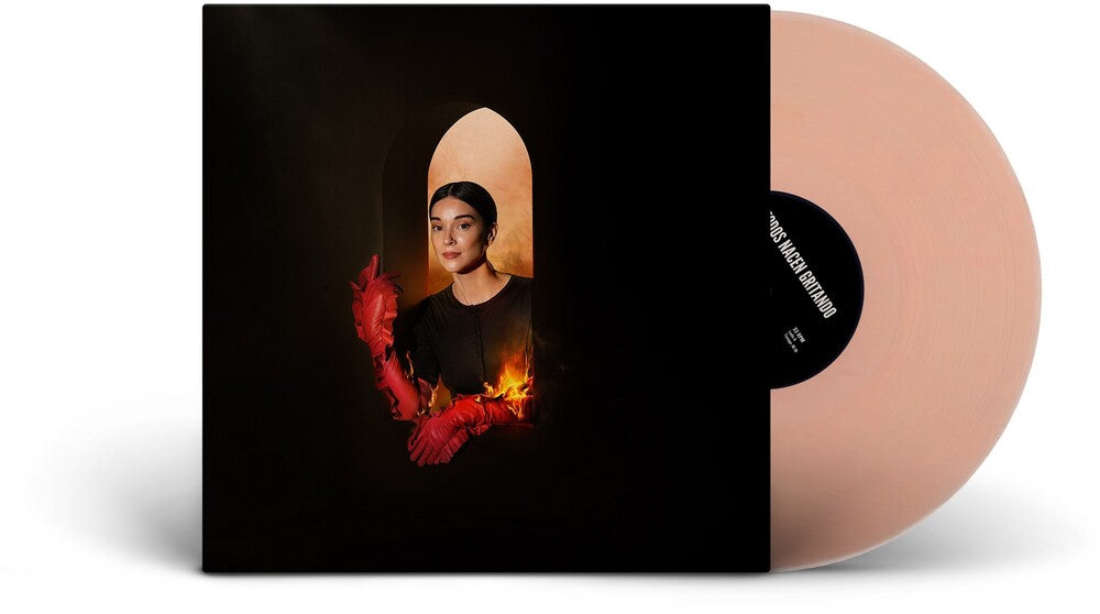 the album cover for St. Vincent - Todos Nacen Gritando [Translucent Rose Color Vinyl]