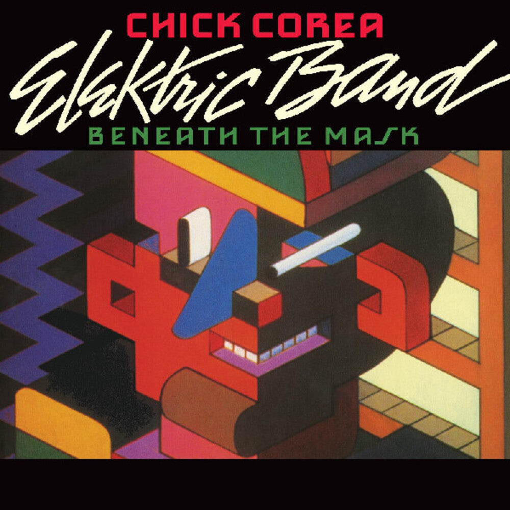 the album cover for Chick Corea  Elektric Band - Beneath The Mask (Gate)