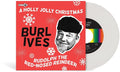 the album cover for Burl Ives - Holly Jolly Christmas