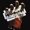 the album cover for Judas Priest - British Steel (Uk)