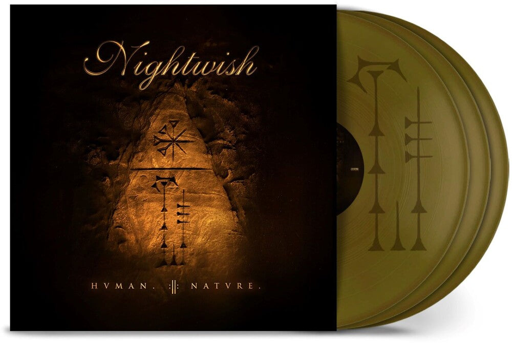 the album cover for Nightwish - Human Ii Nature [Colored Vinyl]