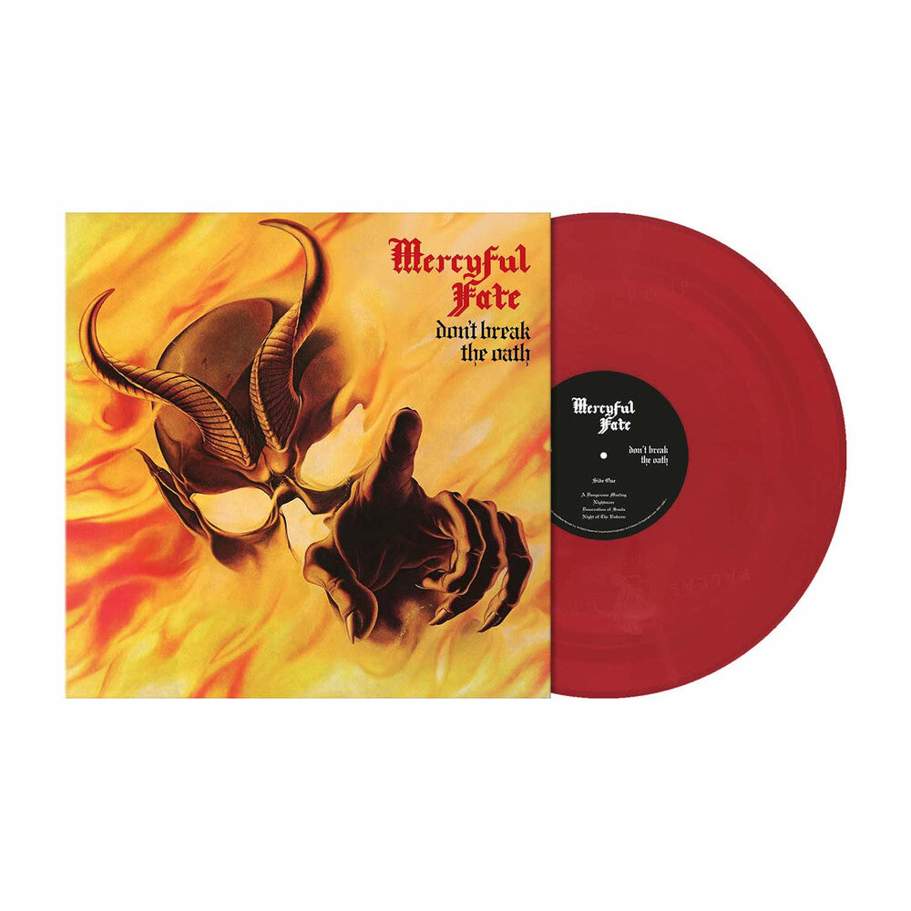 the album cover for Mercyful Fate - Don't Break The Oath [Ruby Red 40th Anniversary Vinyl]