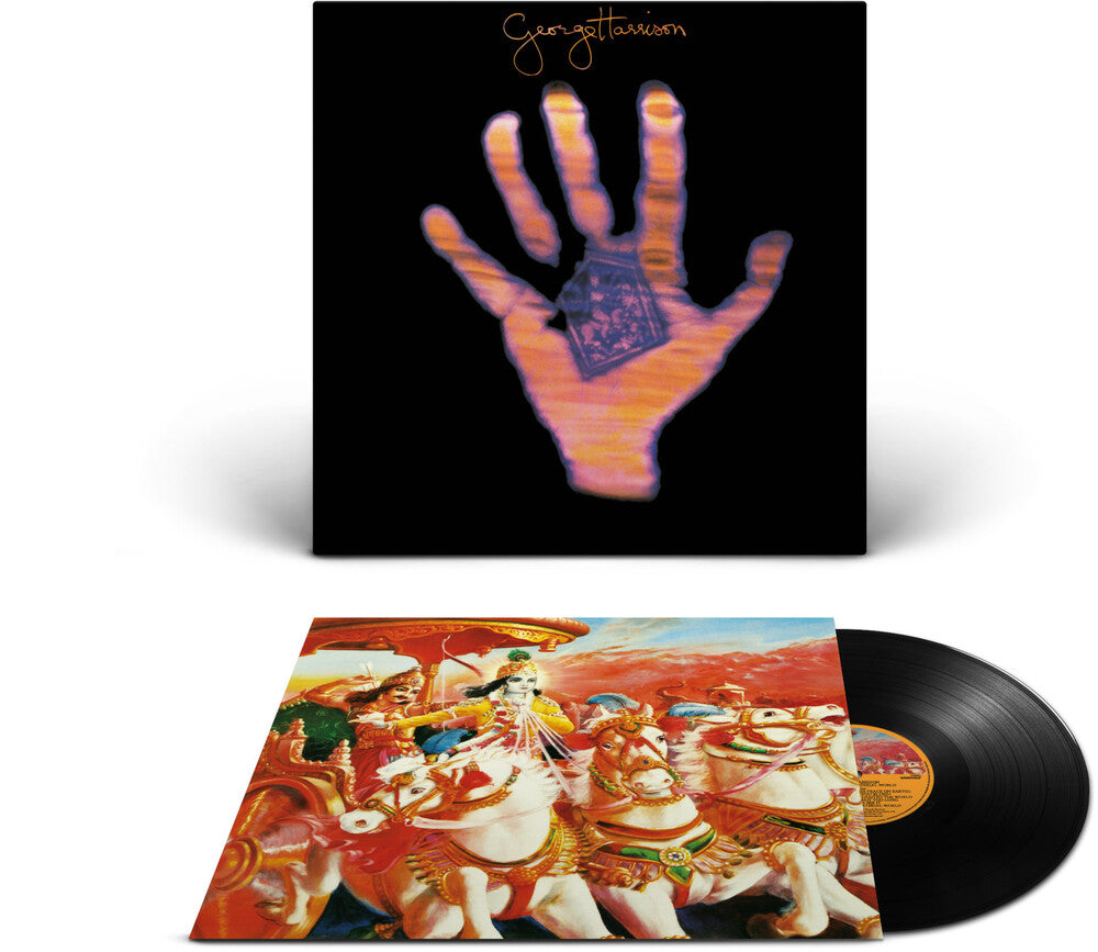 the album cover for George Harrison - Living in the Material World (50th Anniversary) -  [LP]