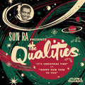 the album cover for Qualities - It's Christmas Time