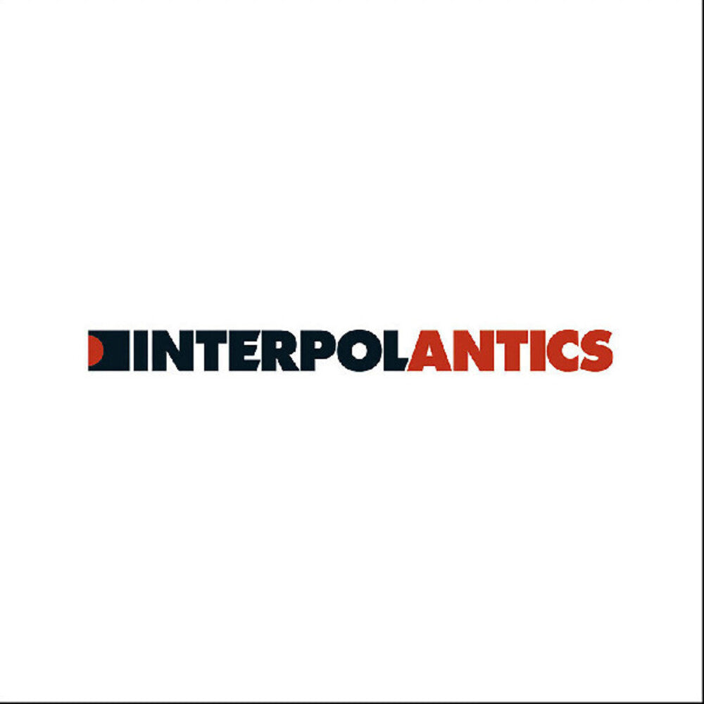 the album cover for Interpol - Antics [Colored Vinyl] (Red)