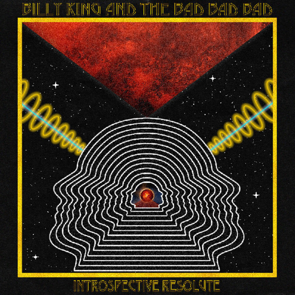 the album cover for BILLY KING & THE BAD BAD BAD - Introspective Resolute [180 Gram]