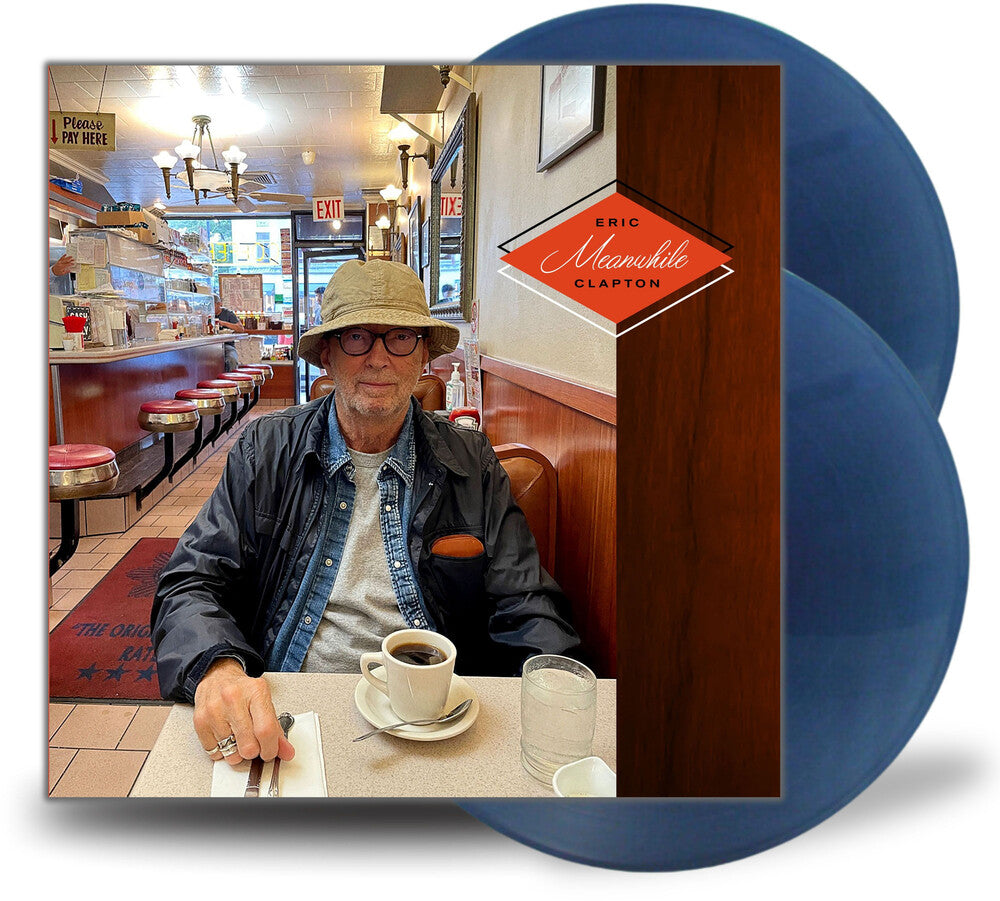 the album cover for Eric Clapton - Meanwhile [Blue 2LP]