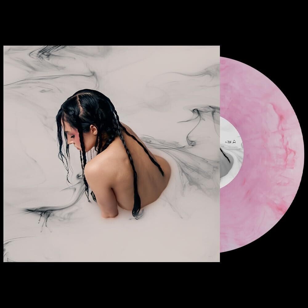 the album cover for Poppy - Negative Spaces [Clear Vinyl] (Pnk)