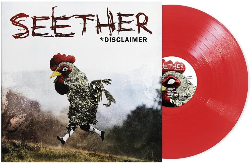 the album cover for Seether - Disclaimer [Red LP]