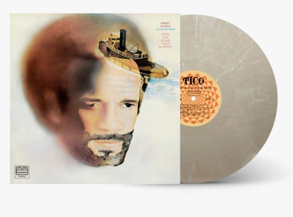 the album cover for Ismael Rivera - Esto Fue Lo Que Trajo El Barco [Fog Translucent vinyl]