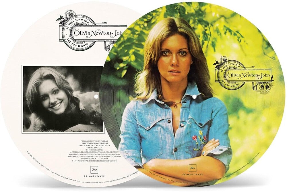 the album cover for Olivia Newton-John - If You Love Me, Let Me Know [Limited Edition] (Pict)