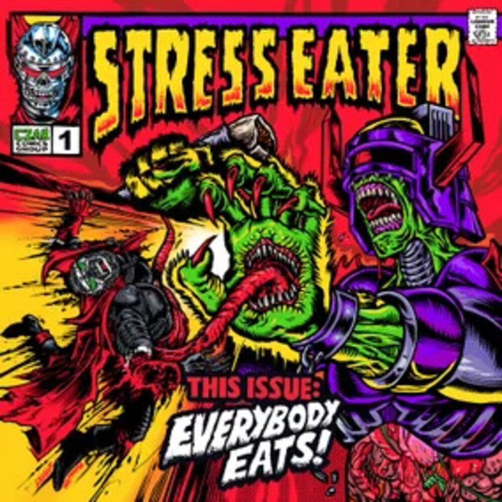 the album cover for Stress Eater - Everybody Eats! [RSD Black Friday 2024]