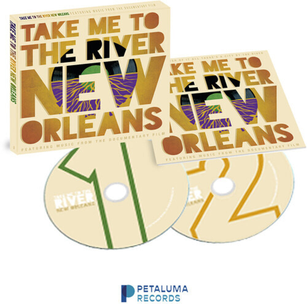 the album cover for Various Artists - Take Me To The River: New Orleans / Various