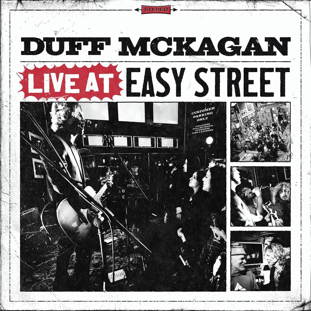 the album cover for Duff Mckagan - Live At Easy Street [RSD Black Friday 2024]