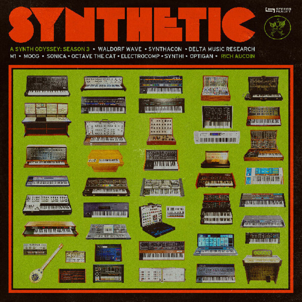the album cover for Rich Aucoin - Synthetic: Season 3