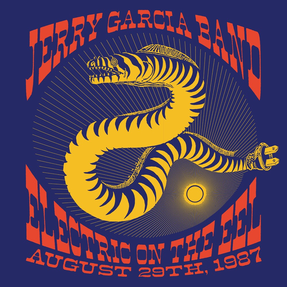 the album cover for Jerry Garcia - Electric on the Eel: August 29th, 1987 [RSD Black Friday 2024]