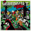 the album cover for Gravedigger V - All Black & Hairy