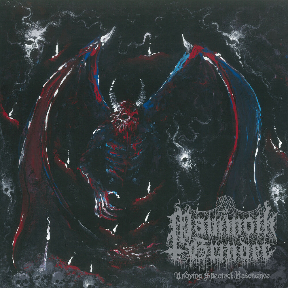 the album cover for Mammoth Grinder - Undying Spectral Resonance [LP EP Galaxy edition]