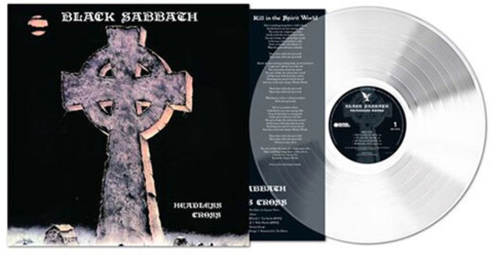the album cover for Black Sabbath - Headless Cross (2024 Remaster) [Clear Vinyl]