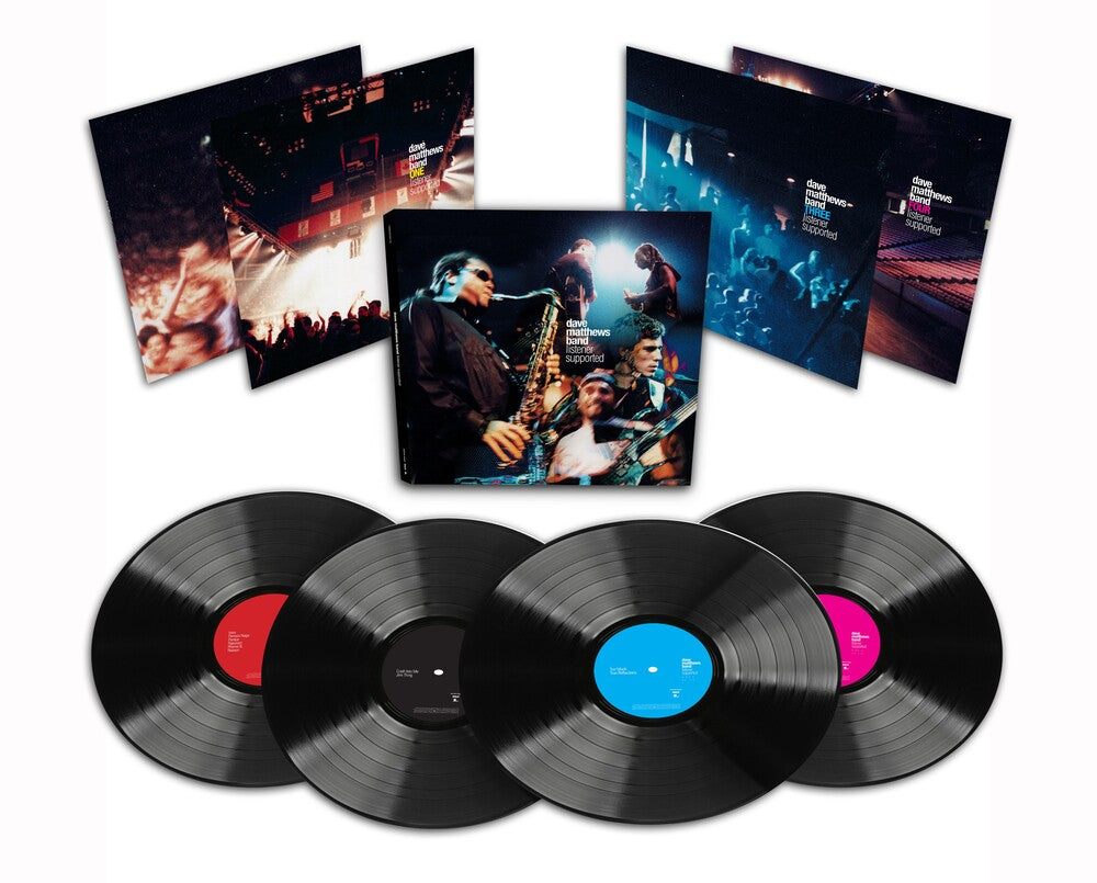 the album cover for Dave Matthews - Listener Supported (Live) (Box)