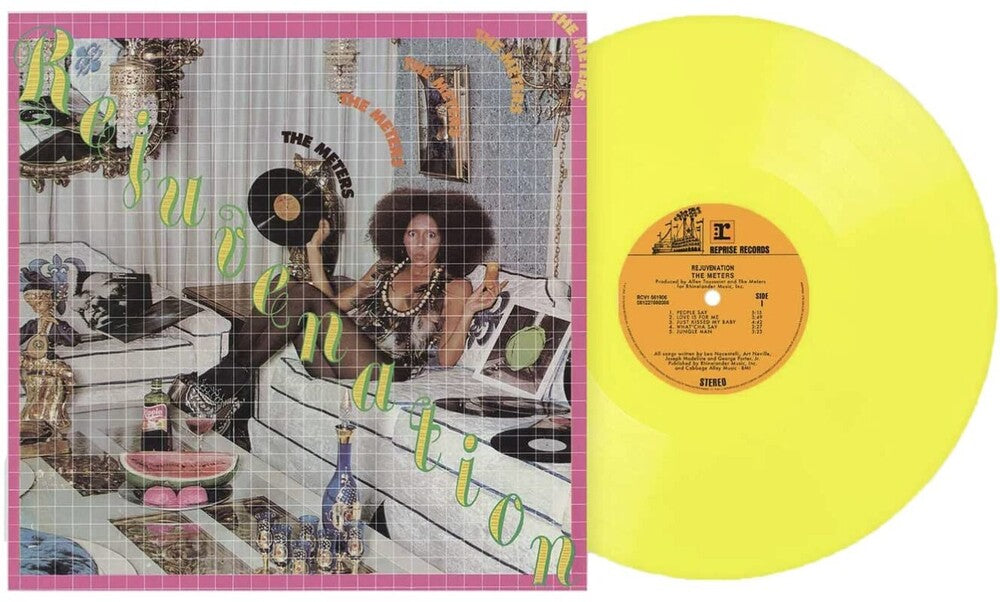 the album cover for The Meters - Rejuvenation