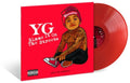 the album cover for YG - Blame It On The Streets [Clear Vinyl] [Limited Edition] (Red)