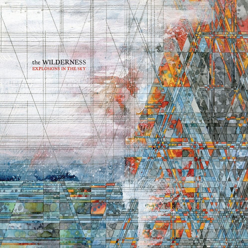 the album cover for Explosions In The Sky - Wilderness (Blue) [Colored Vinyl] (Red)