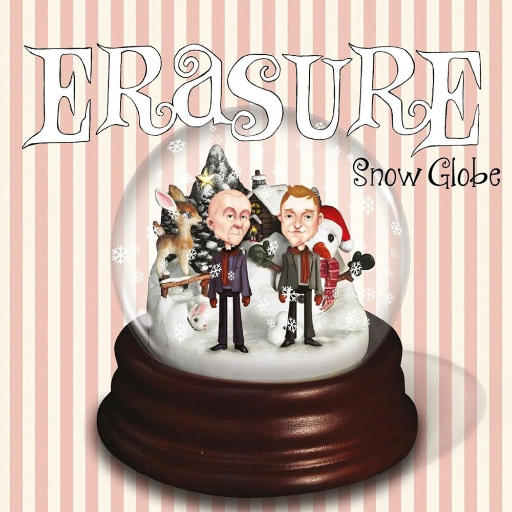 the album cover for Erasure - Snow Globe [Colored Vinyl] [Limited Edition] (Pnk)