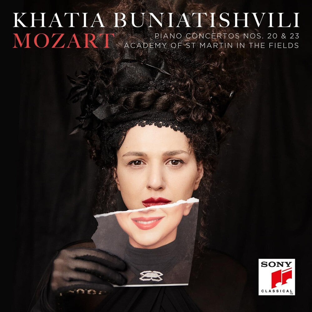 the album cover for Mozart / Khatia Buniatishvilli - Mozart: Piano Concertos 20 & 23 (Uk)