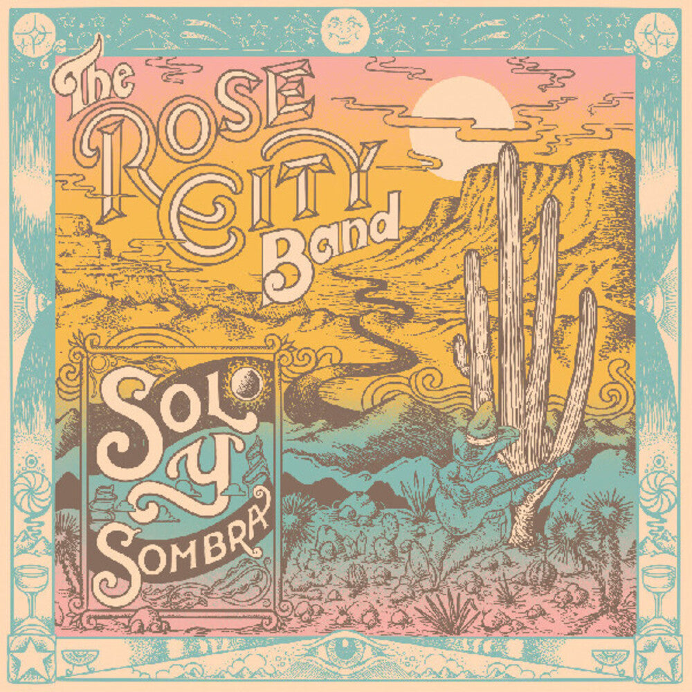 the album cover for Rose City - Sol Y Sombra [Clear Vinyl] [Indie Exclusive] [Download Included]