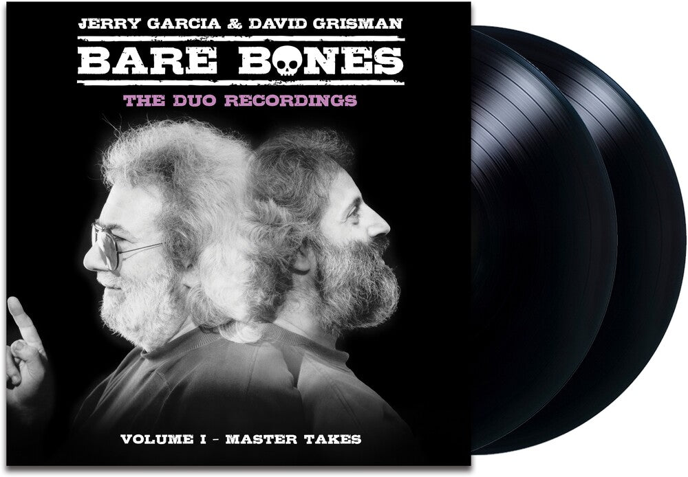 the album cover for Jerry Garcia &amp; David Grisman - Bare Bones: Volume 1 – Master Takes [2 LP]