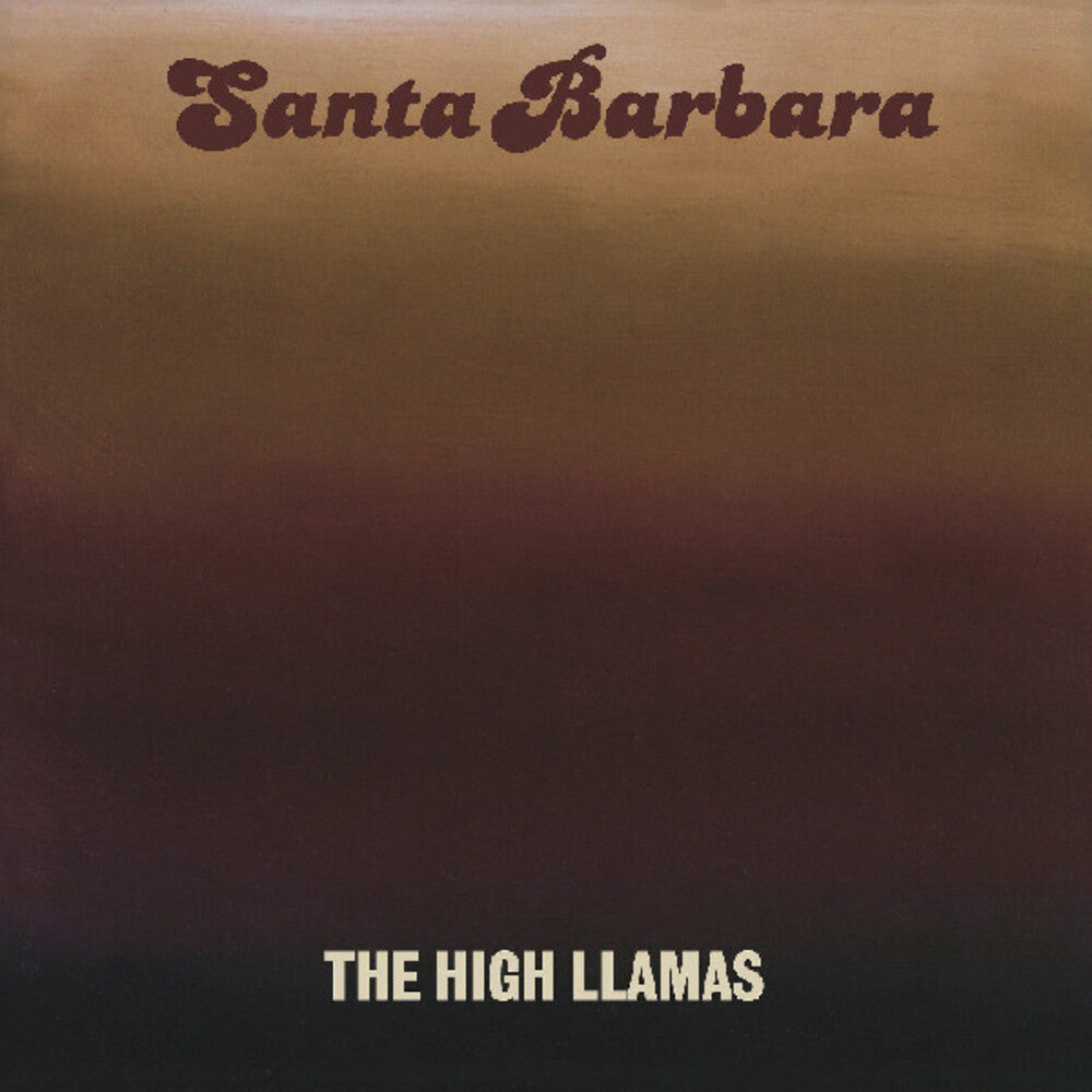 the album cover for High Llamas - Santa Barbara