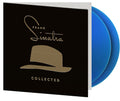 the album cover for Frank Sinatra - Collected (Blue) [Colored Vinyl] (Gate) [Limited Edition] [180 Gram] (Hol)