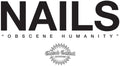 the album cover for Nails - Obscene Humanity