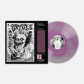 the album cover for Grimes - Visions - 180-Gram Green & Magenta Galaxy Colored Vinyl